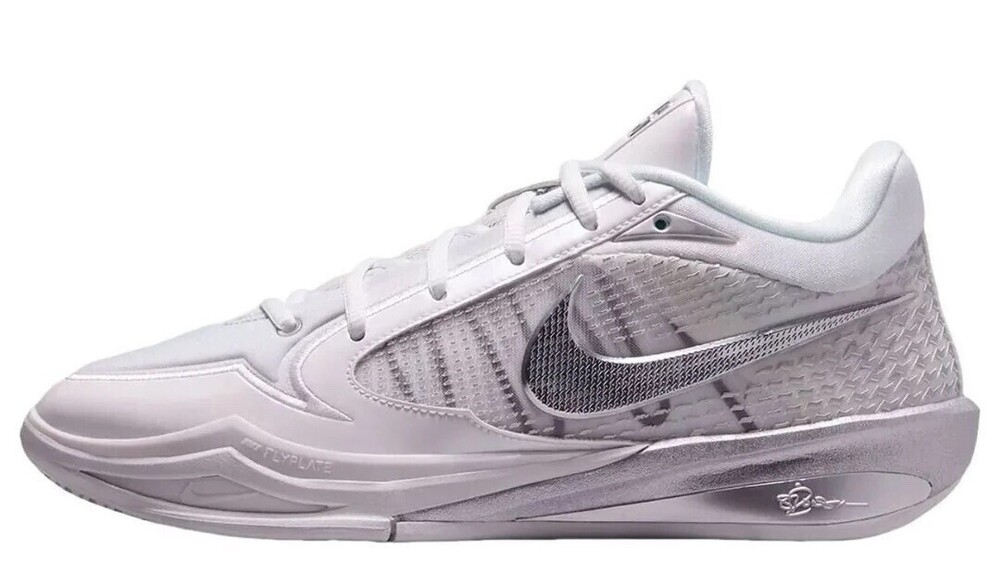 Size 7 Men's Nike Sabrina 4 White Silver II0402-101 Women's 8.5 "Light Work"